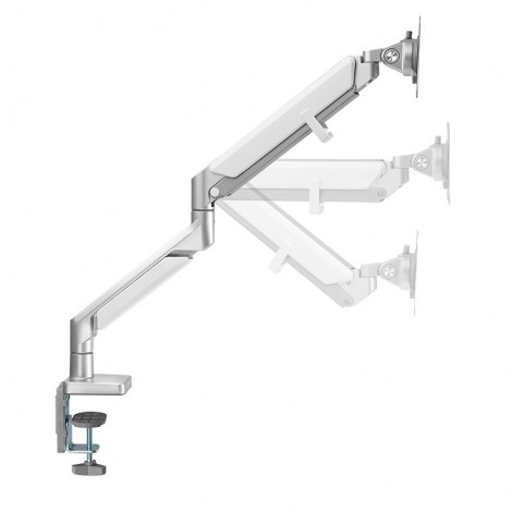 Logilink | Desk Mount | Tilt, swivel, level adjustment, rotate | 17-32 "" | Maximum weight (capacity) 9 kg | Silver - 3